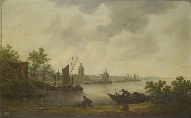 River Landscape with a Church River Landscape with a Church