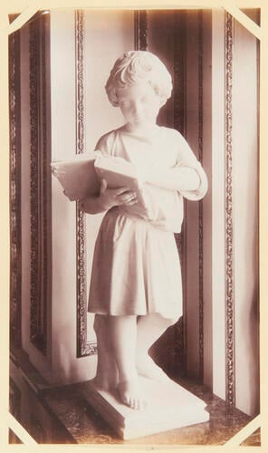 'Faith', a marble statue at Windsor Castle 'Faith', a marble statue at Windsor Castle
