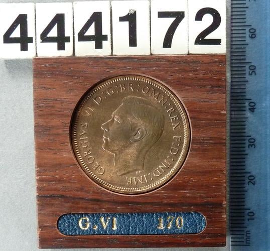 George VI Proof penny George VI Proof penny
