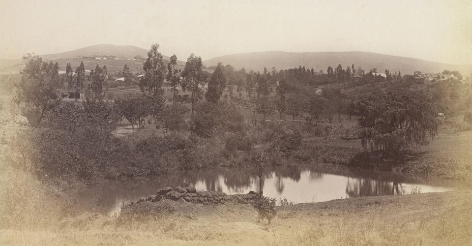 Pietermaritzburg, taken from the park Pietermaritzburg, taken from the park