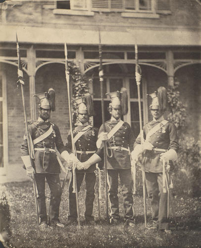 Soldiers of the 17th Light Dragoon (Lancers) who served in the Crimean War