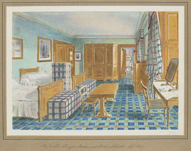 The elder Princesses' Bedroom at Balmoral Castle