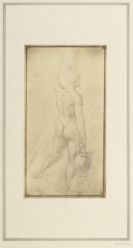 A woman carrying two water-jars
