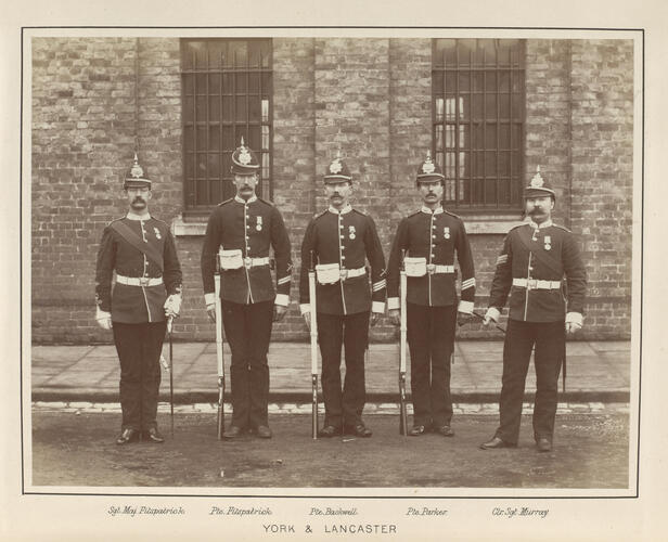 Soldiers from the York and Lancaster Regiment who served in the Anglo-Egyptian War