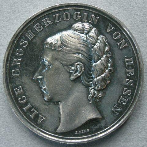 Germany (Hesse). Medal of the Grand Duchess Alice