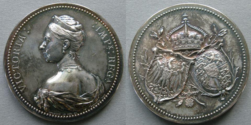 Germany (Prussia). Medal commemorating the Empress Victoria