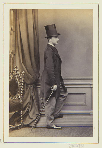 Prince Alfred, April 1863 [in Portraits of Royal Children Vol. 7 1863-1864]