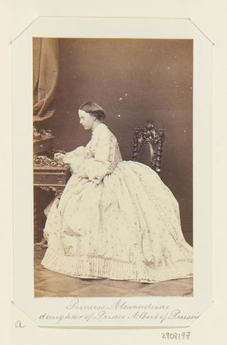 Princess Alexandrine (1842-1906), daughter of Prince Albert of Prussia