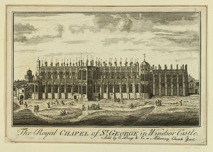 The Royal Chapel of St George in Windsor Castle The Royal Chapel of St George in Windsor Castle