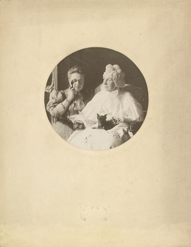 Grand Duchess Alexandra Iosifovna and Queen Olga of the Hellenes