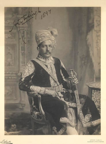 Ajit Singh of Khetri, 1897