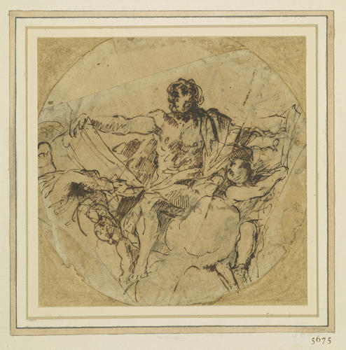 A study for an evangelist A study for an evangelist