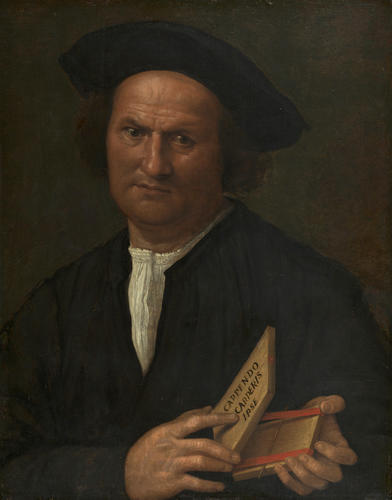 Portrait of a Man with a Puzzle