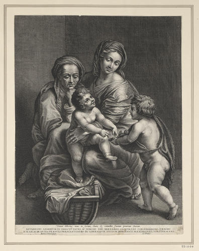 The Virgin and Child with St Anne and the Young St John