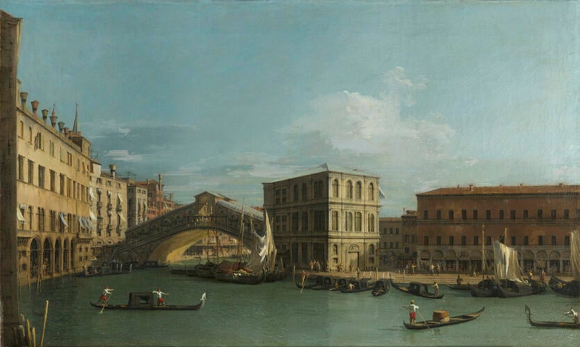 The Rialto Bridge from the North