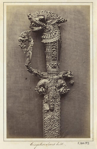 'Cingalese Sword Hilt' 'Cingalese Sword Hilt'