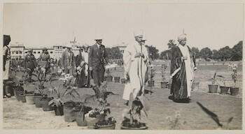 Prince Edward of Wales at Benares: Edward, Prince of Wales. Royal Tour of India, 1921-1922
