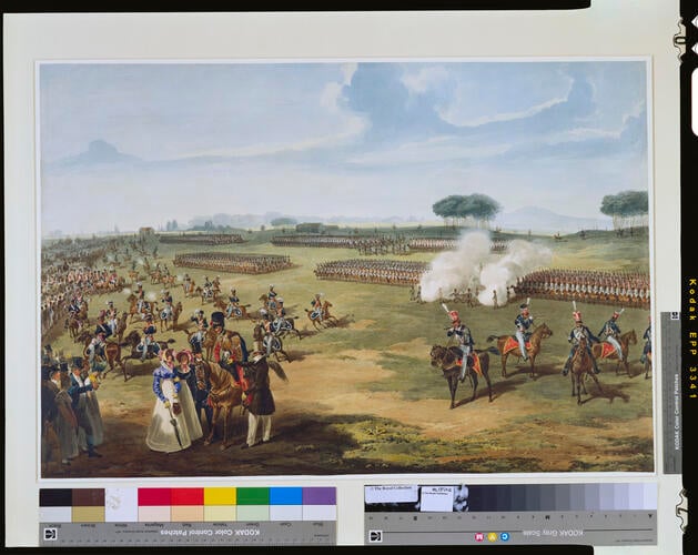 Review of the Household Cavalry and Light Brigades by the Duke of York, Commander in Chief, 1st June 1822