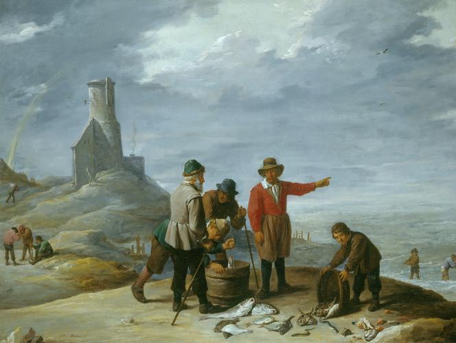 Fishermen on the Sea-shore