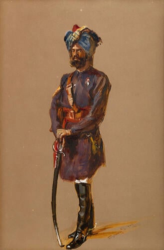 A Daffadar of the 11th Prince of Wales's Own Bengal Lancers
