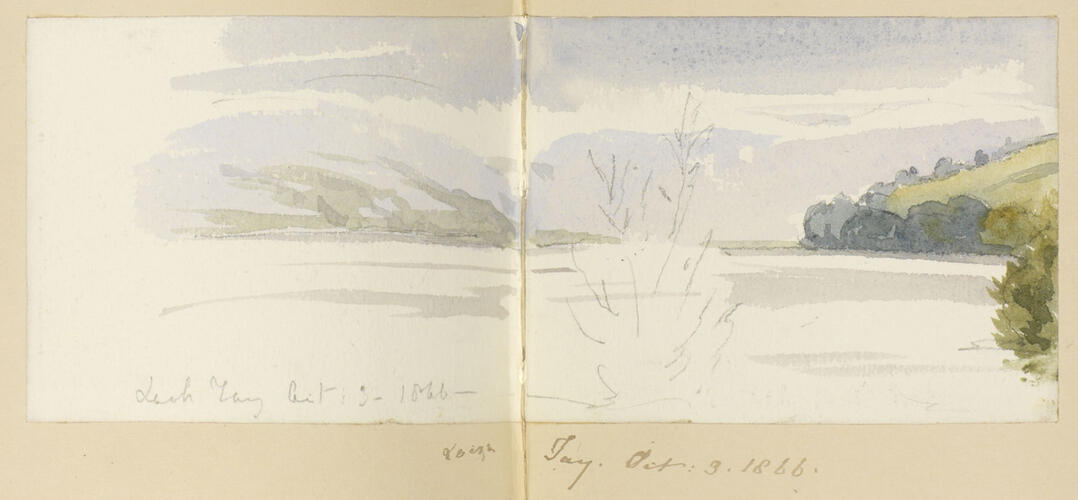 Master: SKETCHES FROM NATURE V. R. 1865 TO 1867
Item: Loch Tay
