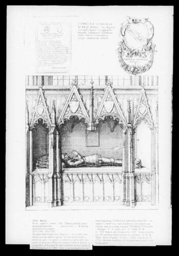 Tomb of Burley at St Paul's Cathedral Tomb of Burley at St Paul's Cathedral