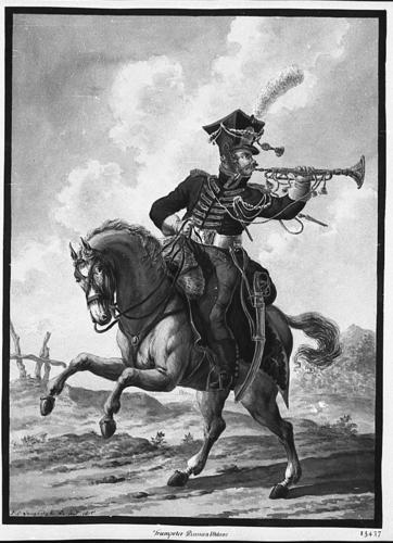 Russian Army. Trumpeter, Uhlans Russian Army. Trumpeter, Uhlans