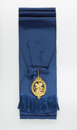 Emperor Alexander II of Russia's sash of the Order of the Garter Emperor Alexander II of Russia's sash of the Order of the Garter