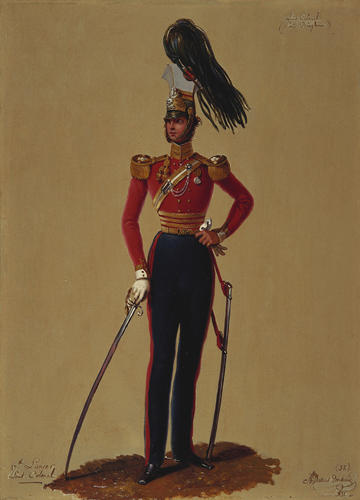 Lieutenant-Colonel George Charles (1800-88), Lord Bingham, 17th Lancers Lieutenant-Colonel George Charles (1800-88), Lord Bingham, 17th Lancers