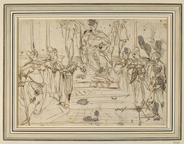Venice Enthroned, with Five Doges Venice Enthroned, with Five Doges