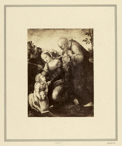 Holy Family with the Lamb