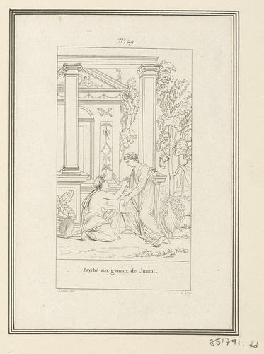 Master: Musee des Monuments Francais. Description des Vitraux Anciens et Modernes [. . . ]; ornee de gravures, et notamment de celles de la Fable de Cupidon and Psyche, d'apres les dessins de Raphael.