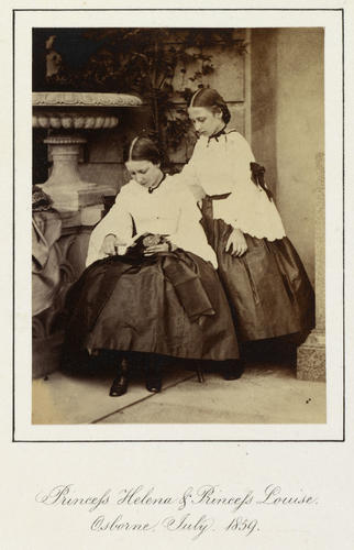 Princess Helena (1846-1923) and Princess Louise, later Duchess of Argyll (1848-1939) Princess Helena (1846-1923) and Princess Louise, later Duchess of Argyll (1848-1939)