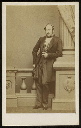 Portrait photograph of Prince Albert, Prince Consort (1819-1861), 1861