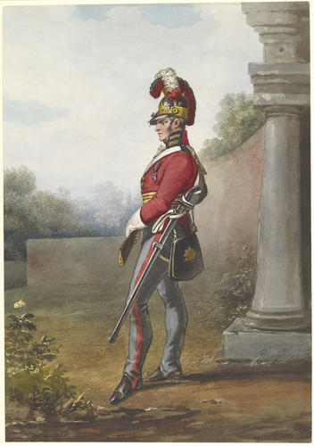 British Army. Private, Life Guards. About 1816
