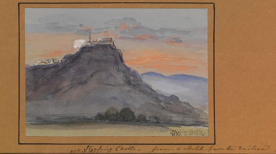 Master: Queen Victoria's Sketchbook 1848-1854
Item: Stirling Castle
