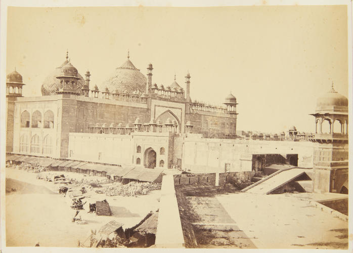 Jumna Musjid from the Fort, Agra Jumna Musjid from the Fort, Agra