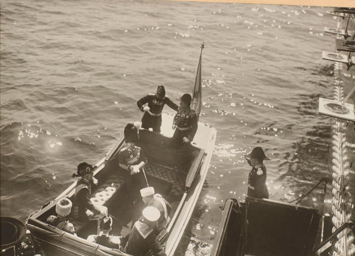 Nicholas II, Emperor of Russia in the Bay of Reval, 1908 Nicholas II, Emperor of Russia in the Bay of Reval, 1908