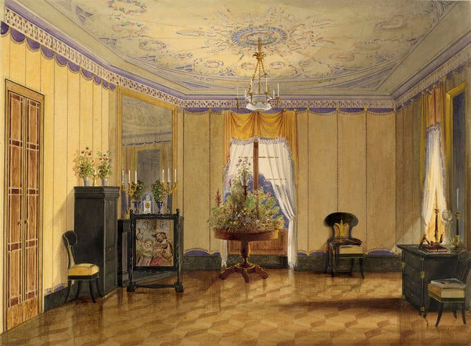 Schloss Reinhardsbrunn: the Queen's sitting-room Schloss Reinhardsbrunn: the Queen's sitting-room