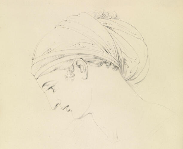 A female head study