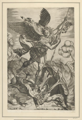 Saint Michael Vanquishing Satan