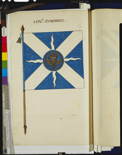 Drawings of the Colours and Standards of the British Army : Tempore James II &c. &c. &c Drawings of the Colours and Standards of the British Army : Tempore James II &c. &c. &c
