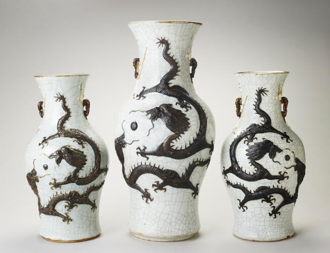 Master: Pair of vases