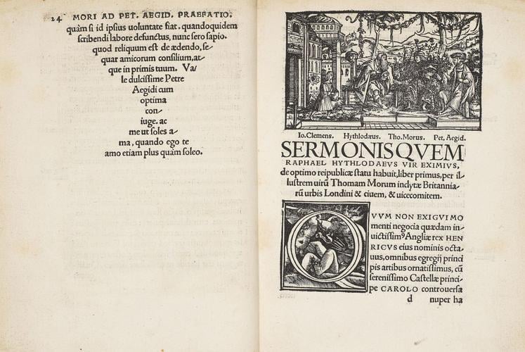 De Optimo reip. statu, deque nova insula Utopia ; Epigrammata / T. Mori Epigrammata Des. Erasmi Roterodami De Optimo reip. statu, deque nova insula Utopia ; Epigrammata / T. Mori Epigrammata Des. Erasmi Roterodami