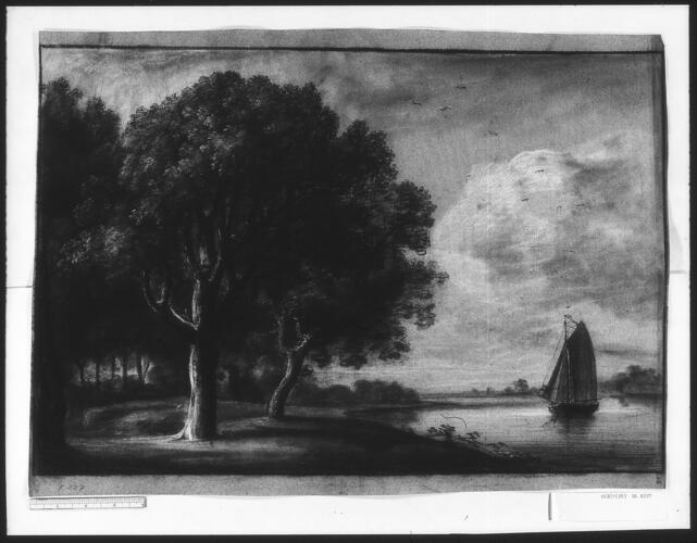 Landscape with a lake