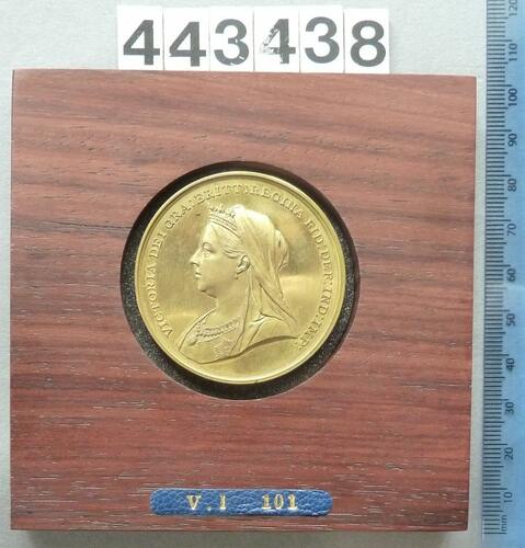 Specimen Queen Victoria's Medal, Royal Military College, Sandhurst