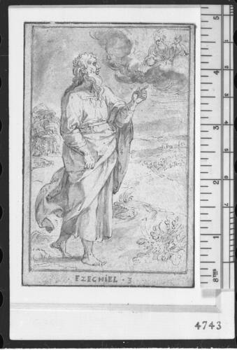 God The Father appearing to Ezechiel