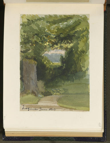 Master: SKETCHES FROM NATURE V. R. 1862 TO 1864
Item: Frogmore