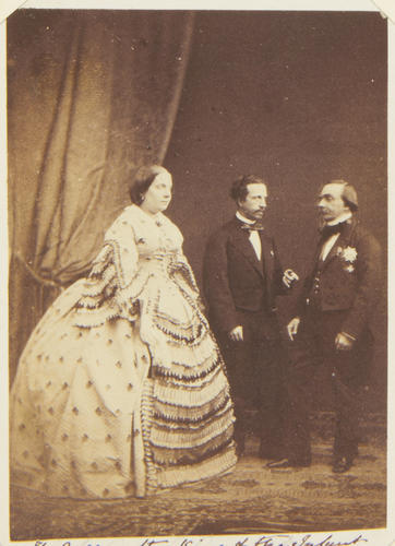 The Queen and King of Spain and the Infante Don Sebastian The Queen and King of Spain and the Infante Don Sebastian