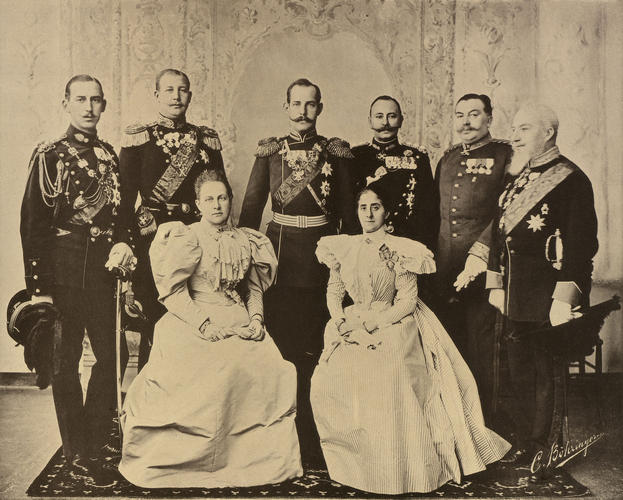 Representatives of Greece at the coronation of Nicholas II, Emperor of Russia Representatives of Greece at the coronation of Nicholas II, Emperor of Russia